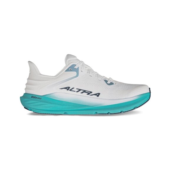 ALTRA Women's Torin 8 Zero Drop Road Running Shoe - White/Green - Picture 1 of 5